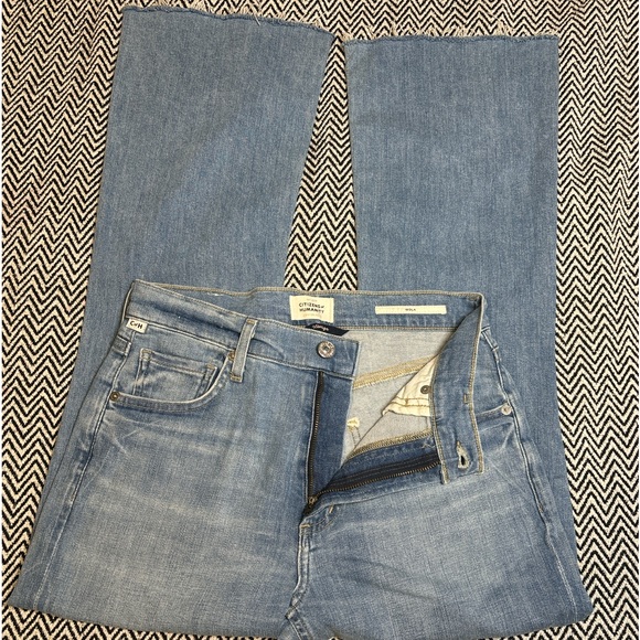 Citizens of Humanity | Isola Mid Rise Cropped Boot-cut Jeans | Sz 24 - Picture 4 of 11